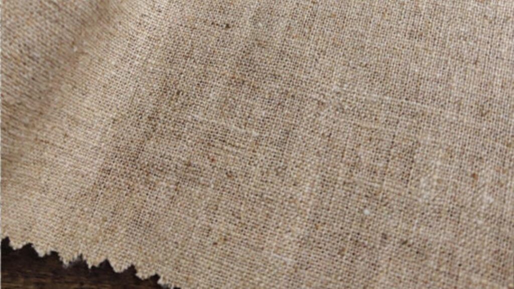 190 GSM Cotton Hemp Plain Fabric