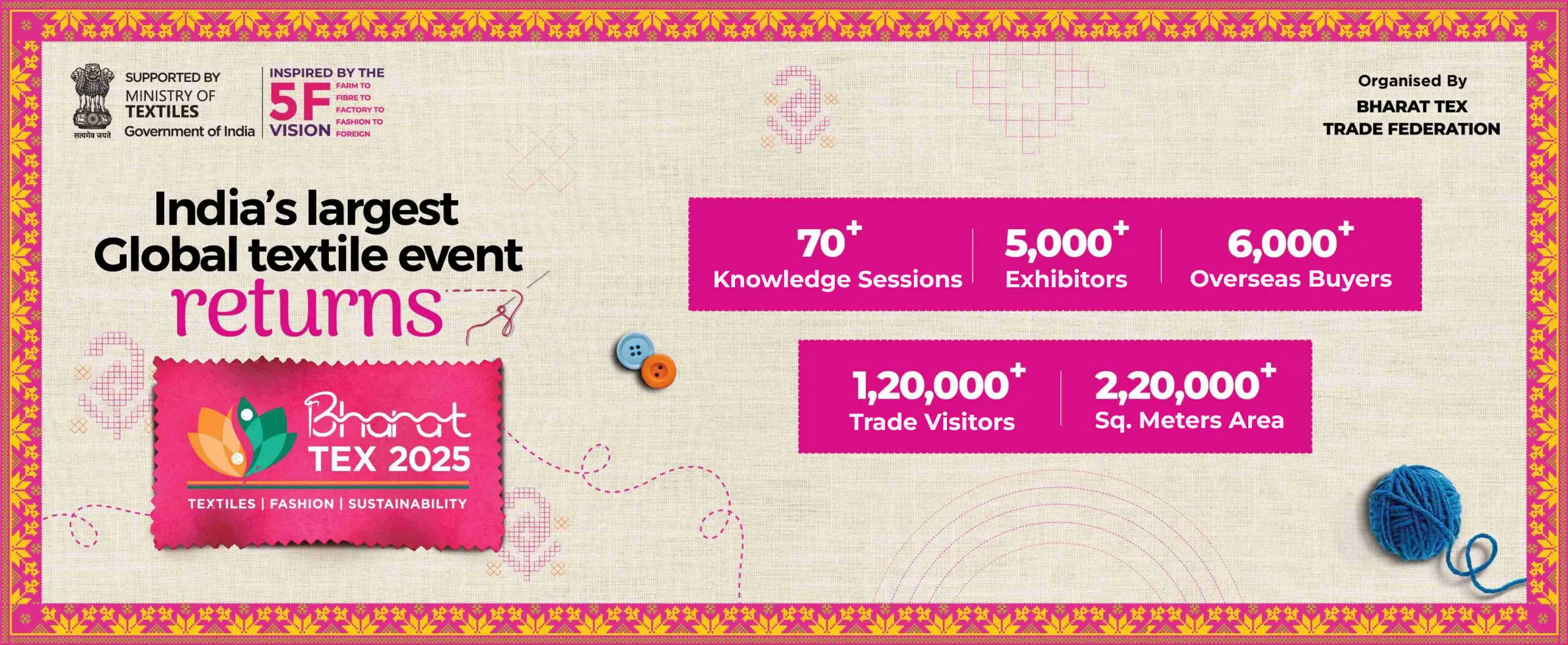 Bharat Tex 2026 Exhibition