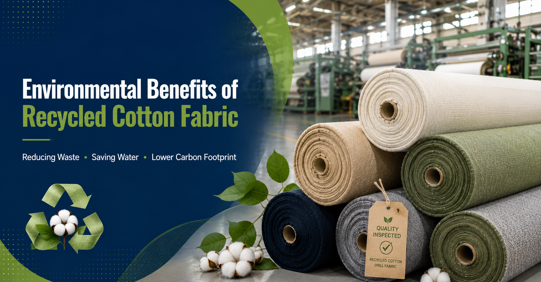Environmental Benefits of Recycled Cotton Fabric