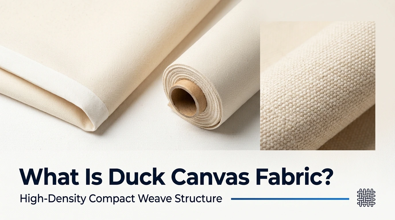 What Is Duck Canvas Fabric: High-Density Compact Weave Structure industrial textile guide